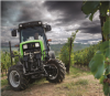 Agroplus 320 S with active independent suspension system