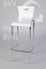 08_164800 Židle barová Sax bílá v106cm