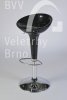 12_167002_Židle barová Bombo II, černá, stavitelná, v=87 cm 