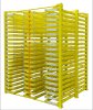 MAGNUS shelf system for storage of sheet metal sheets and other material supplied in the boards