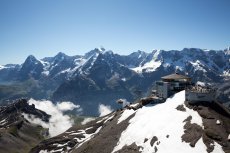 Vrchol Schilthorn s adrenalinovým vyžitím (© Schilthorn Cableway Ltd.)