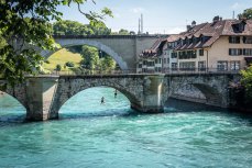Řeka Aare v Bernu (© Switzerland Tourism)