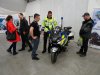 Hala 6: Dětské dopravní hřiště, elektrodráha i výstava policejních motocyklů