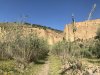 Ugíjar, turistická trasa po okolí obce, míříme k vyhlídce