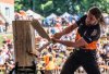 Timbersport - utká se dvacítka nominovaných závodníků české série o body do nominace pro Mistrovství ČR