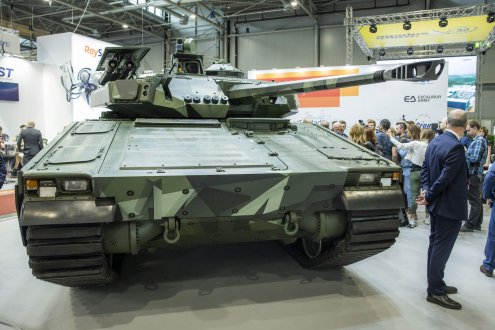 Bojové vozidlo pěchoty CV90 švédského výrobce BAE Systems
